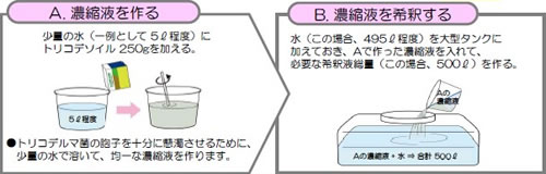 トリコデソイルの調製例