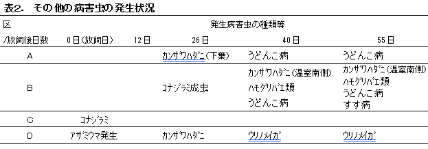 温室メロンにおけるスワルスキーカブリダニ製剤によるミナミキイロアザミウマ防除現地実証試験