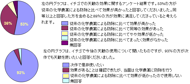 アンケート３．　スパイカルＥＸ　イチゴに関するアンケート結果　（母数は279）