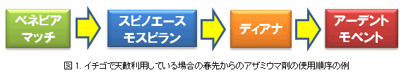 天敵利用者のイチゴの春先のアザミウマ類防除について